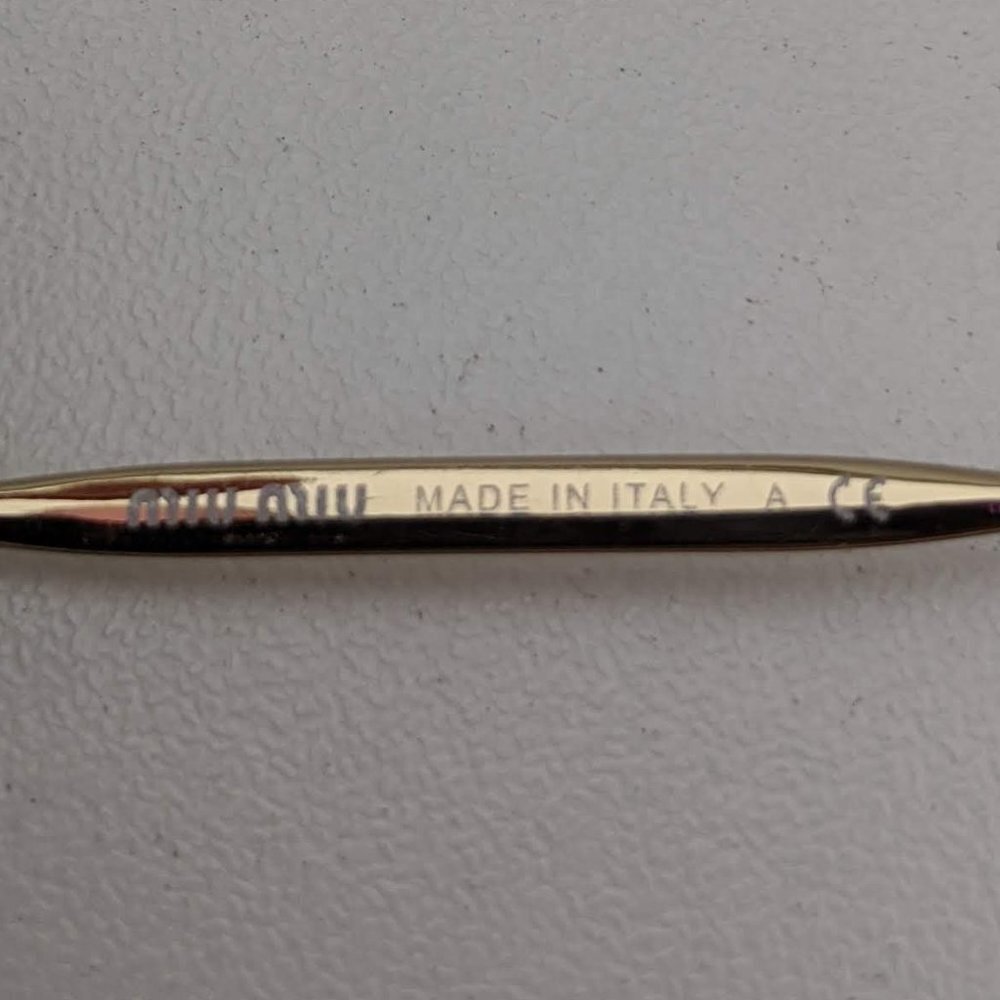 🕶️Frame Only! Made in Italy! Miu Miu SMU 53P Sun… - image 5